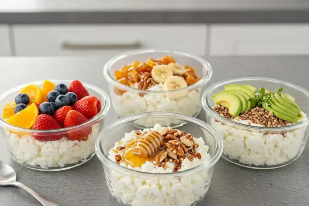 Meal-Prepped Cottage Cheese Bowls – Healthy and Convenient Meal Ideas.